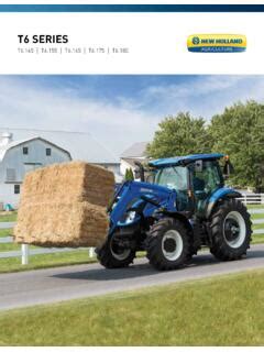 T Series Cnh Industrial New Holland T Series Tractor