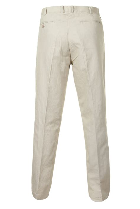 Mens Linen Trousers Made To Measure With Personalised Measurements