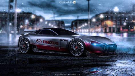 Mazda RX-Vision by Emil-Arts on DeviantArt