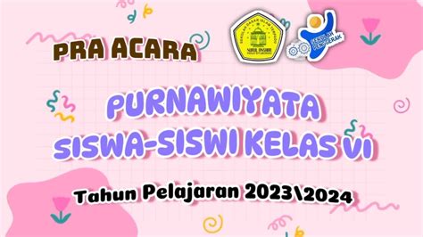 Seluruh Hadirin Bernyanyi Dengan Penuh Khidmat Pra Acara Purnawiyata