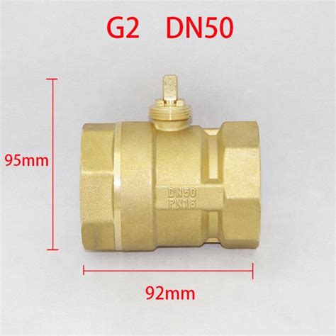 Brass Ball Valve 2 Way Ball Valve For Airelectric Motorized Brass Ball