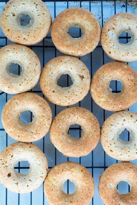 Baked Apple Donuts With Salted Caramel Jessica Gavin