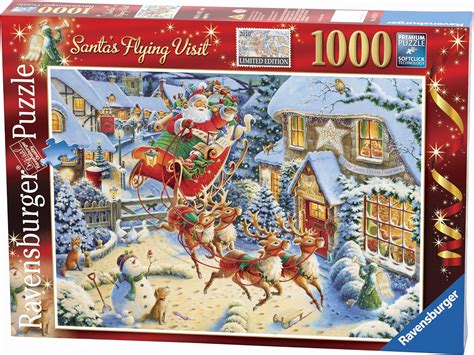 Ravensburger 19251 Natale 2010 La Visita Di Babbo Natale Puzzle Da