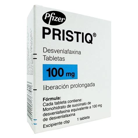 Pristiq 100 mg 14 tabletas de liberación prolongada Walmart