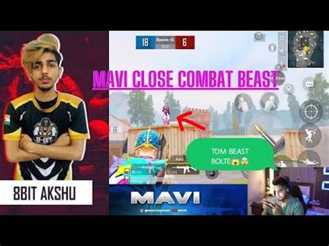 Mavi Vs 8BitAkshu 1v1 TDM Battle Mavi TDM GOD YouTube