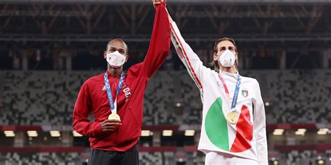 Tamberi E L Oro Con Barshim Fratelli Per Sempre Dopo Tokyo