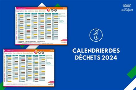 Calendrier De Collecte Des D Chets Ville De Launaguet