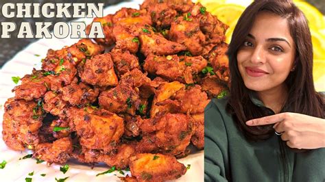 Quick Air Fryer Chicken Pakora Recipe Restaurant Style Snack Youtube