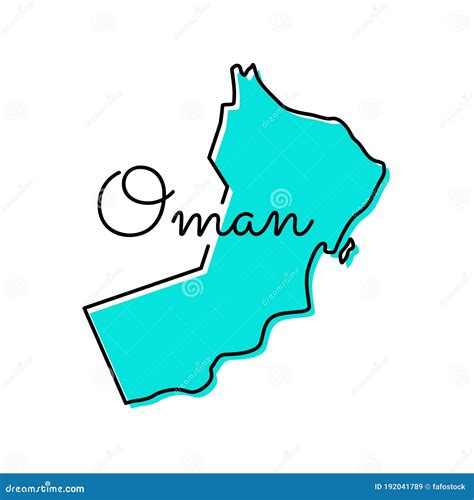 Oman Vector Map With Infographic Elements Pointer Marks