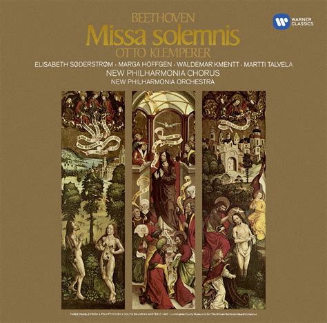 Missa Solemnis In D Major Op 123 Klemperer Otto Direttore Amazon