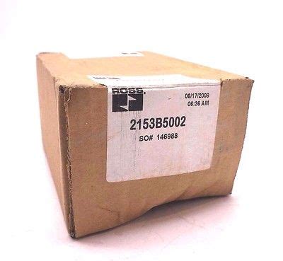 NEW SEALED ROSS CONTROLS 2153B5002 VALVE SB Industrial Supply Inc