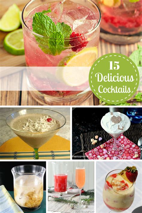 15 Delicious Cocktail Recipes