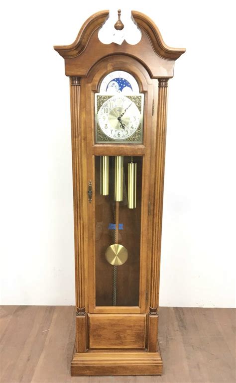 Lot Seth Thomas Long Case Pendulum Clock