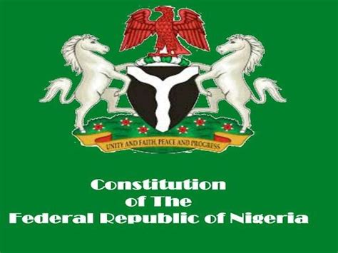 Constitutionalism In Nigeria: Definition, Examples, Constitutionalism ...