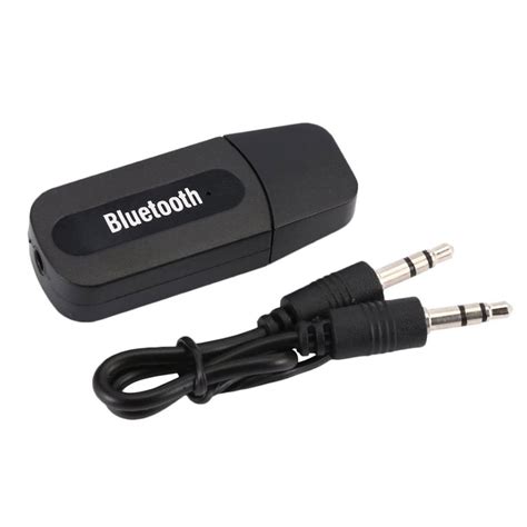 USB/Aux/Bluetooth адаптер, 5V, 5.1x2x1 cm, черен - eMAG.bg