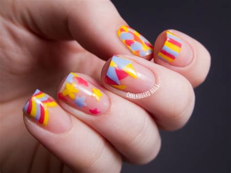 Sweet Spring Mix Over Nude Jolis Ongles Ongles Vernis