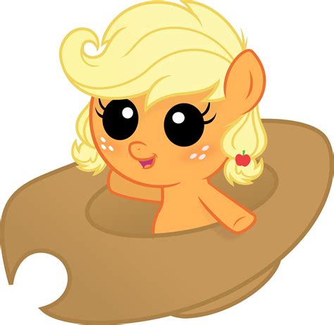 Baby Applejack -Hat- by Godoffury on DeviantArt