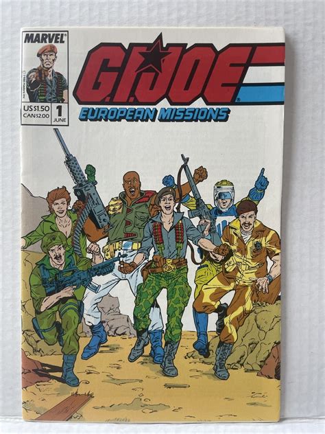 G I Joe European Missions Poster Intact Comic Books Copper Age