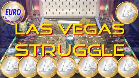 Las Vegas Style Struggle Euro Coin Pusher Episode Youtube