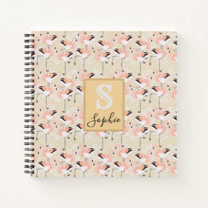 Flamingo Notebook Office Gifts Giftideas Business Notebook