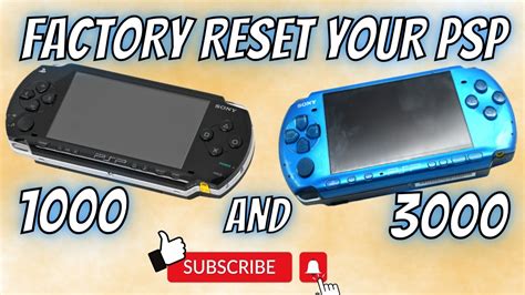 HOW TO FACTORY RESET YOUR PSP August 2024 YouTube