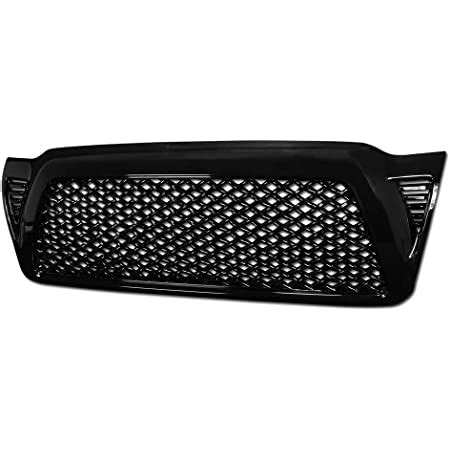 Amazon Spec D Tuning Glossy Black Mesh Honeycomb Front Bumper Hood