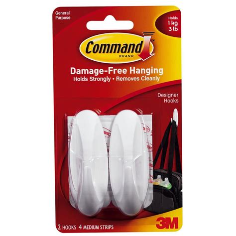 Command Designer Medium Hooks - 2 Pack | Camping World