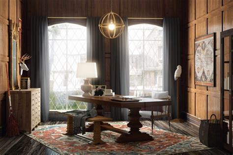 Modsy Creates Hogwarts-Inspired Interior Design