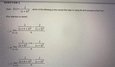 Solved Question 1 Copy Of Given F X 2x2 3x 5 Which Of