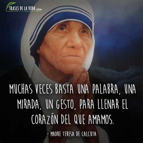 Frases De La Madre Teresa De Calcuta Frases Inspiradoras Frases Bonitas