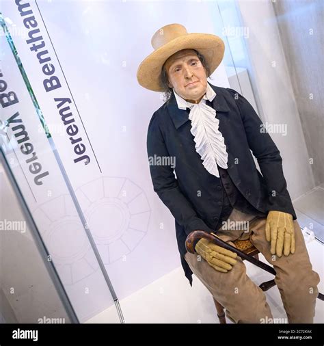 Jeremy Bentham Auto Icon On Display In The Student Centre