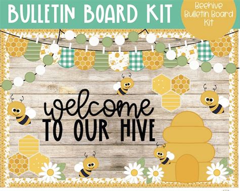 Ways To Bee Bulletin Board Etsy