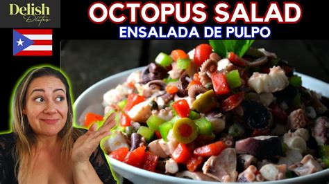 Ensalada De Pulpo Octopus Salad Delish D Lites Puerto Rican