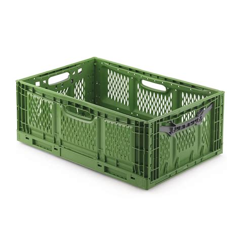 Caisse Agricole Pliable Gerbable Ajour E X L Rotomshop Fr