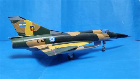 Mirage V Dagger C 431 Fuerza Aerea Argentina Italeri 1 48 Ready