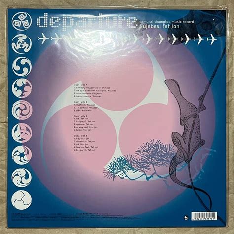 Samurai Champloo Music Vinyl Record Departure Impression Nujabes Lp Set