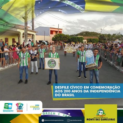 Prefeitura Municipal De Monte Das Gameleiras Desfile Cívico