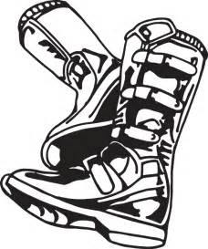 Dirt Bike Boots Decal - $4.95 : Decal City