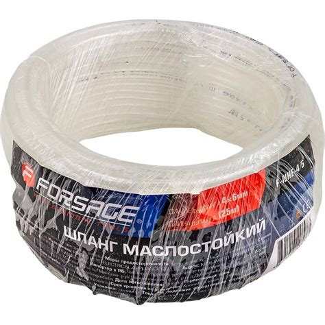 Шланг ПВХ маслостойкий Forsage 4мм х 6мм х 25м F-NHE-4/6(61377 ...