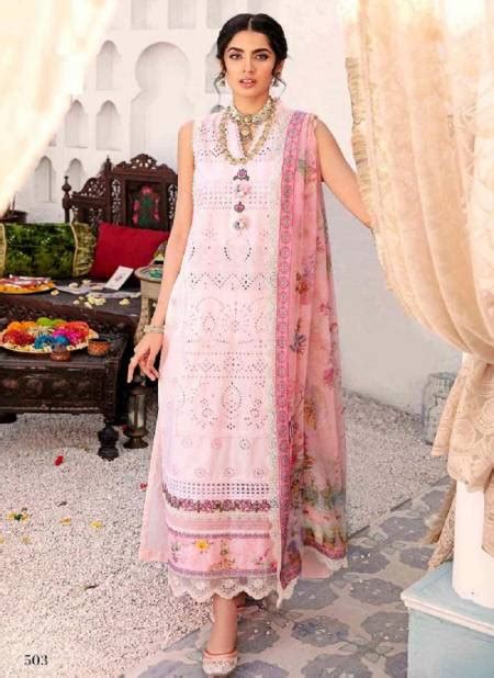 Shraddha Noor 5 New Designer Ethnic Wear Cambric Cotton Pakistani