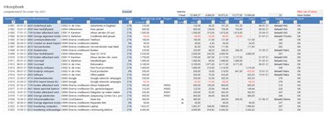 UPDATE Boekhouden In Excel 8 0 Met Vaste Activa En 12 Nieuwe