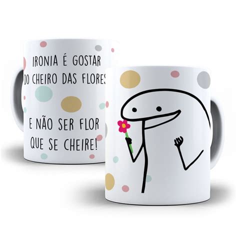 Caneca Flork Meme Divertida Personalizada Elo7