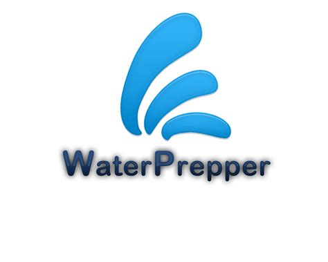 Serious Modern Water Purification Logo Design For Waterprepper By