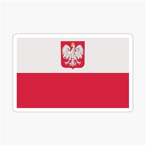 "polish flag" Sticker for Sale by goldenluna | Redbubble