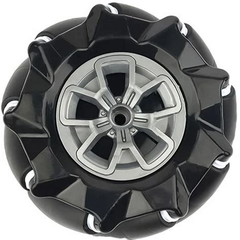 Mm Mecanum Wheel Omnidirectional Wheel Black At Rs Bicycle