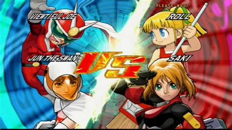 Tatsunoko Vs Capcom Arcade Mode Jun The Swan Viewtiful Joe Wii Youtube