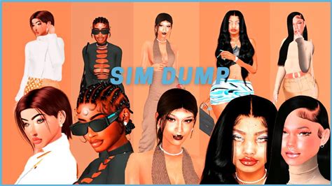 Patreon Female Sim Dump Cc Folder And Sim Download Sims 4 Youtube