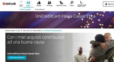 Carta Di Credito Unicreditcard Flexia Classic Etica Unicredit