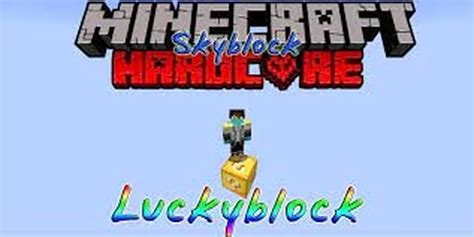 OneBlock LuckyBlock Minecraft Map