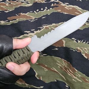 Naked Snake Big Boss CQC Knife Metal Gear Solid 3 Snake Eater Delta 3D File Etsy